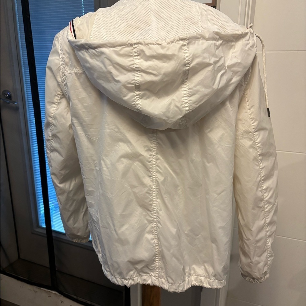 Tommy Hilfiger White Hooded Jacket